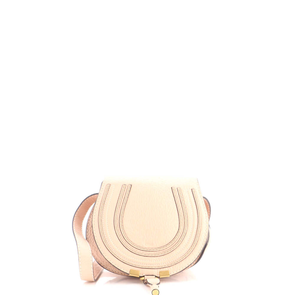 Chloe Mini Marcie Crossbody Bag Leather